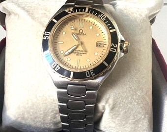 Omega Seamaster Professional 200M Ref 396.10423 Quartz Watch 40 Mm