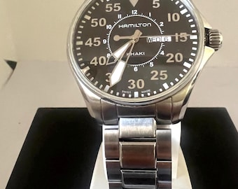 Hamilton Khakı Vintage Watch Date For Men’s Ref H646110