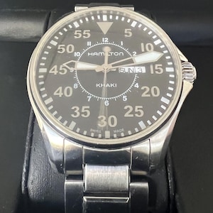 Hamilton Khakı Vintage Watch Date For Men’s Ref H646110
