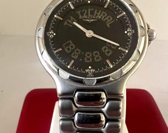 Longines Conguest L 1622.4 Ana/Digit 37mmVimge Watch.