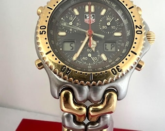 Reloj Tag Heuer Senna de 40 mm para hombre, esfera verde oscuro, fabricado en Suiza, Ref.: CG1122-0