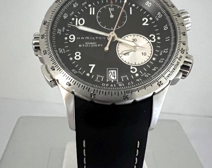 Featured listing image: For Men’s Vintage Hamilton Watch KHAKI E.T.O/ 330 Ft Ref H776121