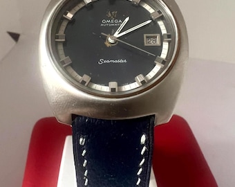 Seamaster Omega Automatic Watch For Mens Ref :166.087 Blue Dial Watch