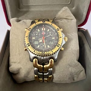 Tag Heuer Senna Watch 40mm Men’s Dark Green Dial Swiss Made Ref: CG1122-0