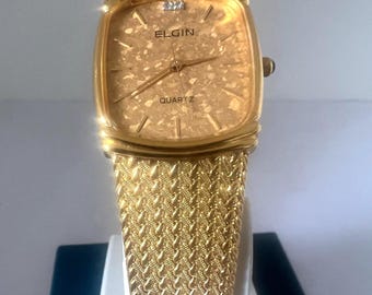 MENS ELGIN DELUXE Vintage Watch: 10k Gold Filled 17 Jewels | Click