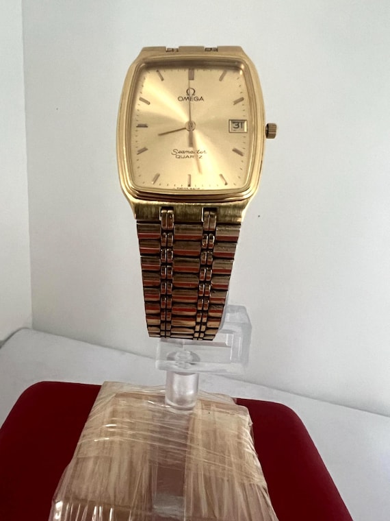 slim fit dress slacks Omega De Ville, Vintage Quartz Watch, Extra Slim Dress Case from 1986 –  DuMarko