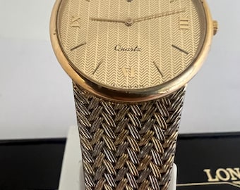 Longines Vintage Gold Plated Watch.