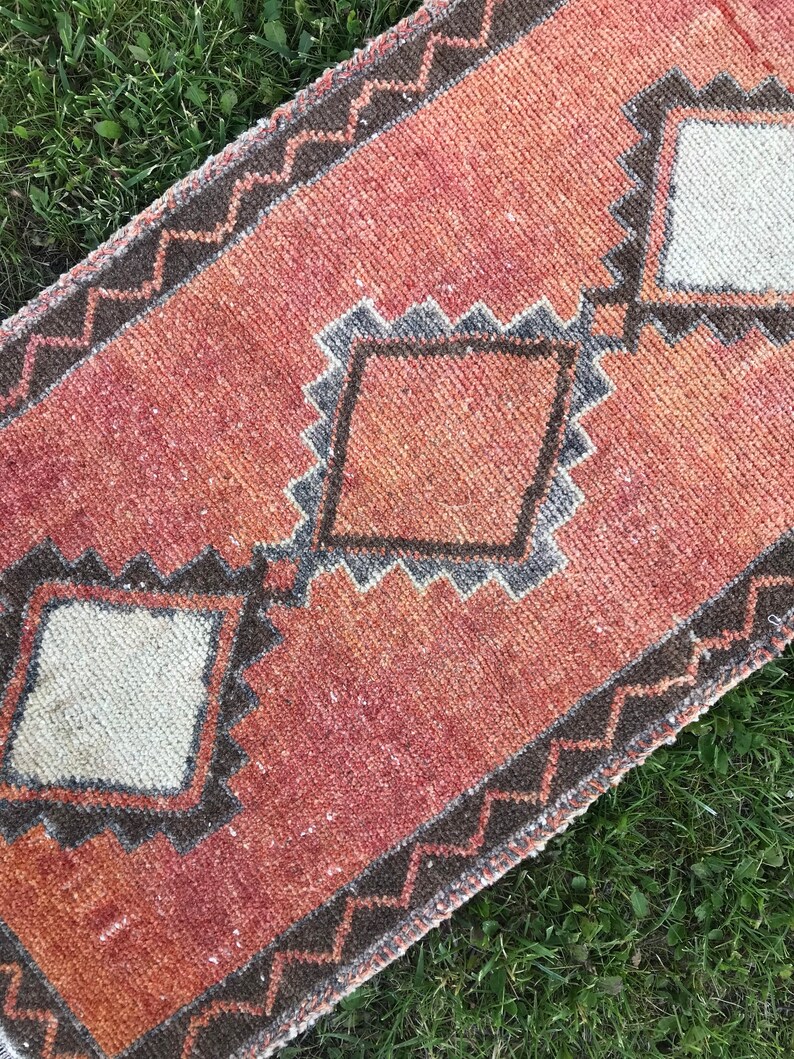 Small Wool on Cotton Front Door Mats Floor Matsmall Vintage Etsy