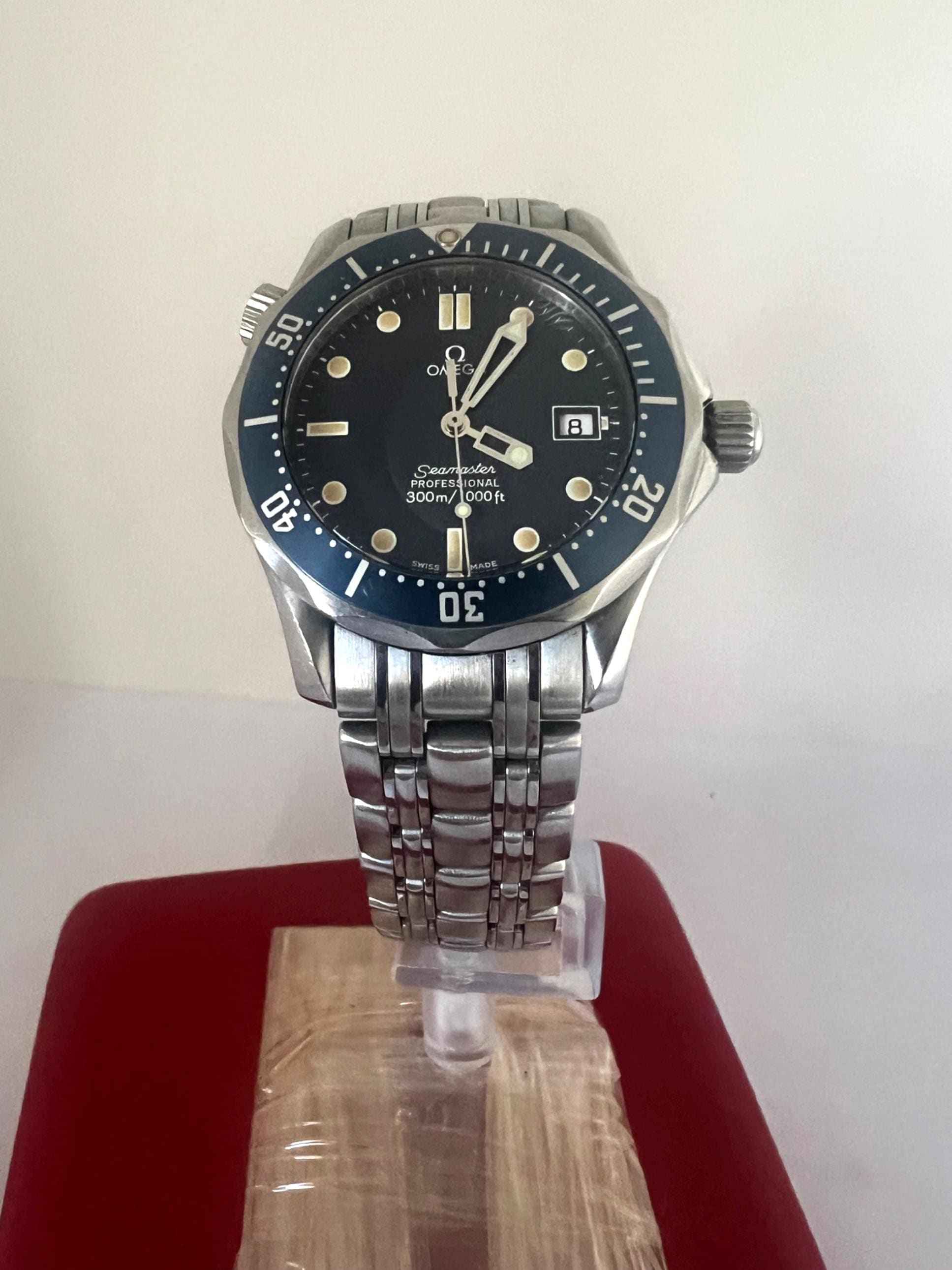 Omega Seamaster Professional 300m Watch 196.1502 James Bond 36 Mm