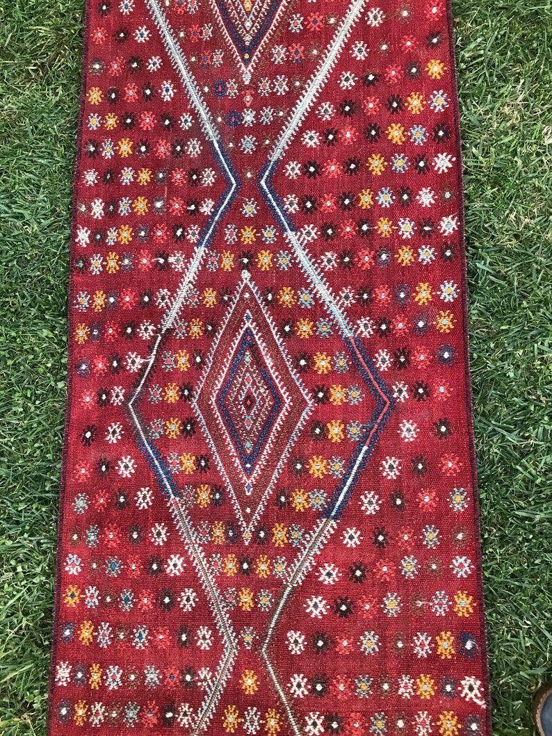 18x85Turkish Runner RugMuted Color RunnerOushak Etsy
