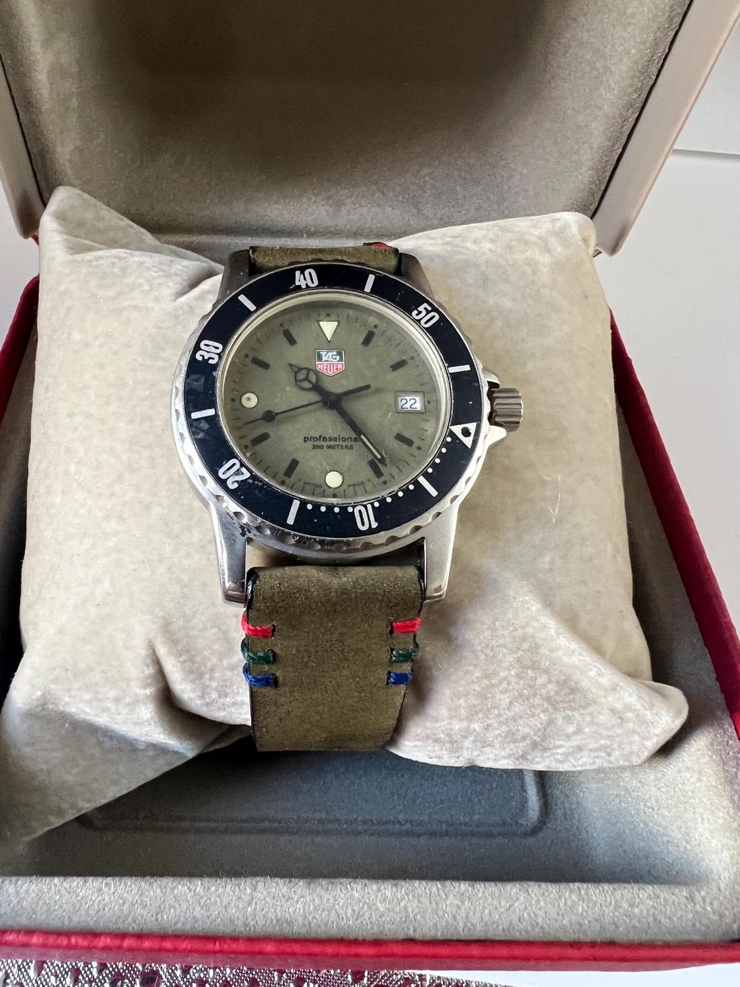 Orologio professionale Tag Heuer serie Rif: