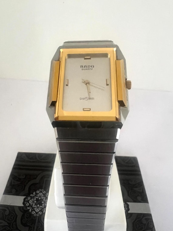 Vintage Rado Quartz Diastar Watch Ref:110.0199.3 - Etsy