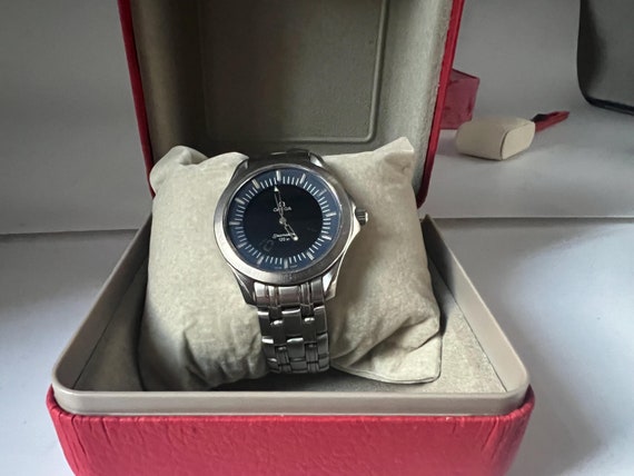 OMEGA　SEAMASTER 120m　Quartz Omega Seamaster 120M Quartz Date Blue Dial