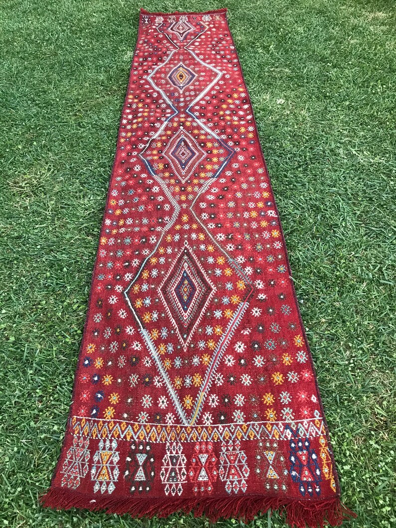 18x85Turkish Runner RugMuted Color RunnerOushak Etsy