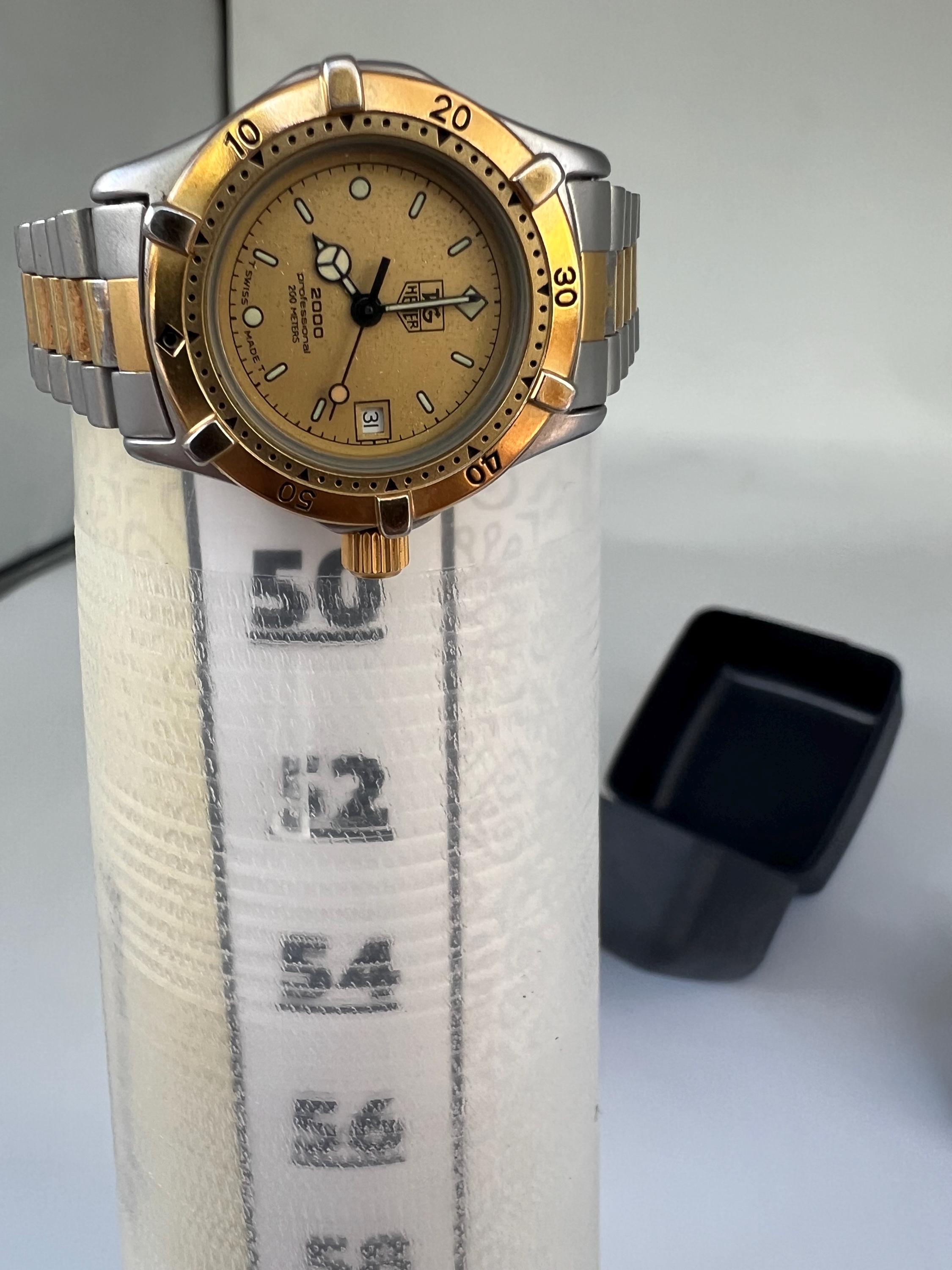 TAGHEUER　SOLIDGOLD VINTAGE Watch Tag Heuer Gold in Steel - 35739391