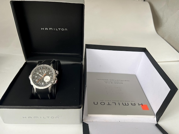 時計 HAMILTON KHAKI E.T.O/330FT Amazon.co.jp: HAMILTON Khaki E.T.O. Chronograph 10 ATM