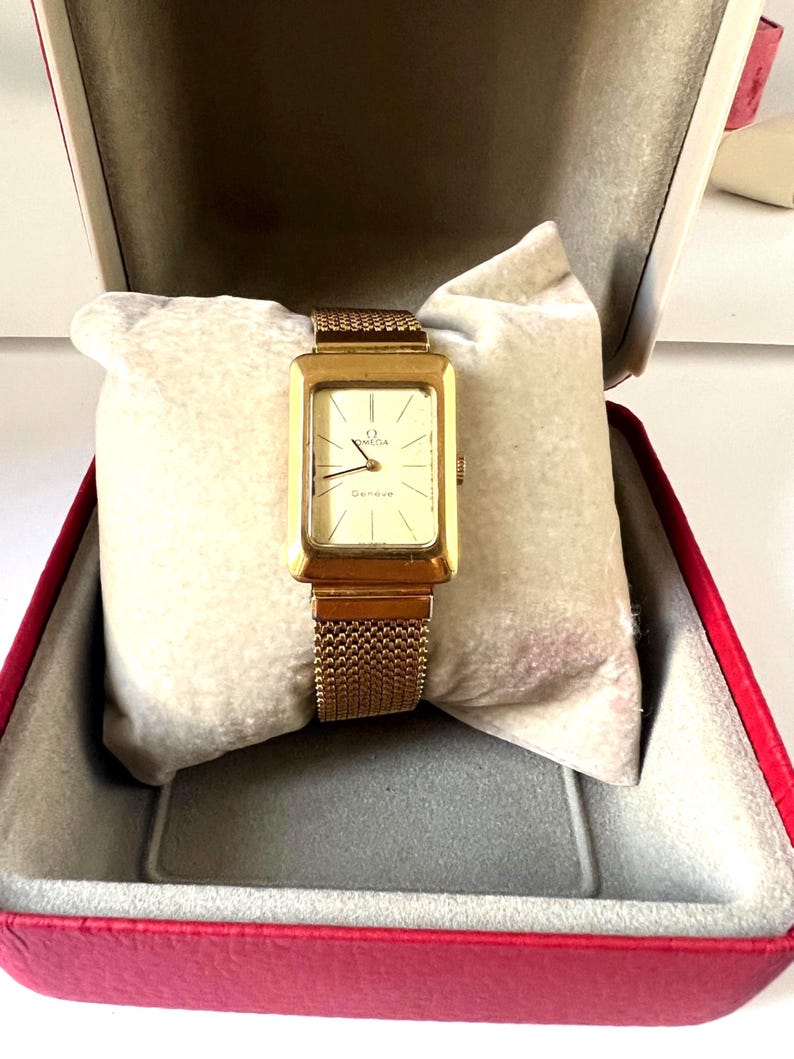 Omega Gold Plated G20 Geneve Watch Unisex Manuel watch. image 3