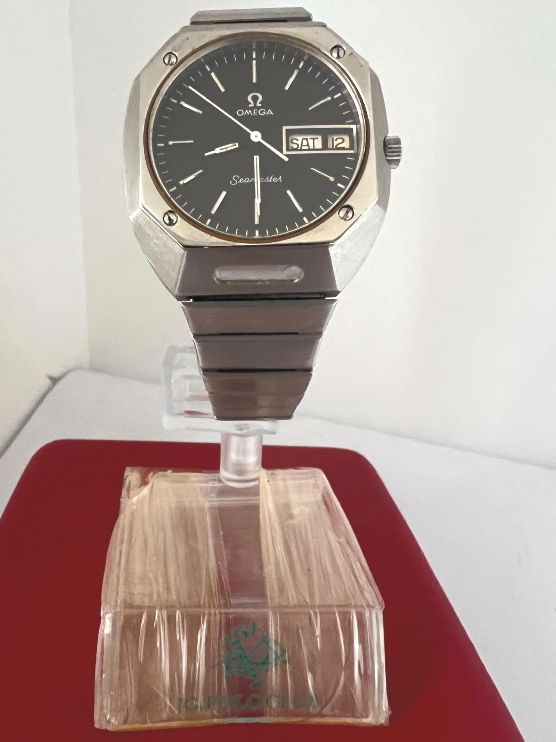 Vintage Omega Seamaster Mariner Watch Acier İnoxydable Ref