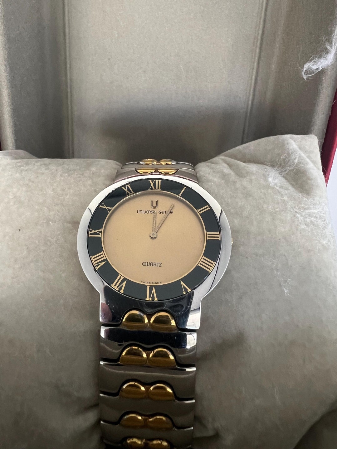 UNIVERSAL GENEVE メッシュバンド 時計 1960's Universal Geneve Vintage Mens Midsize Unisex Watch