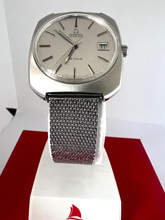 Swiss Watch Vintage Omega Date Automatic De Ville