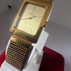 Omega Gold Plated G20 Geneve Watch Unisex Manuel watch. image 2