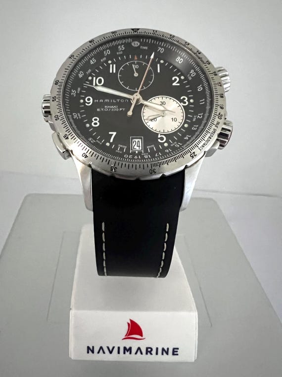 For Men's Vintage Hamilton Watch KHAKI E.T.O/ 330 Ft Ref H776121
