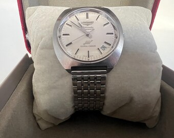 1970’s Longınes Automatic Chonometer ULTRA-CHRON Watch Vintage For Men’s