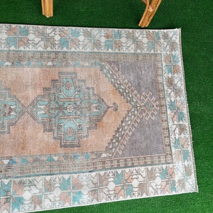 Ben 4x6 Pink Taupe Teal DistresedLow Pile Rug For Area Rug.3x510 image 9