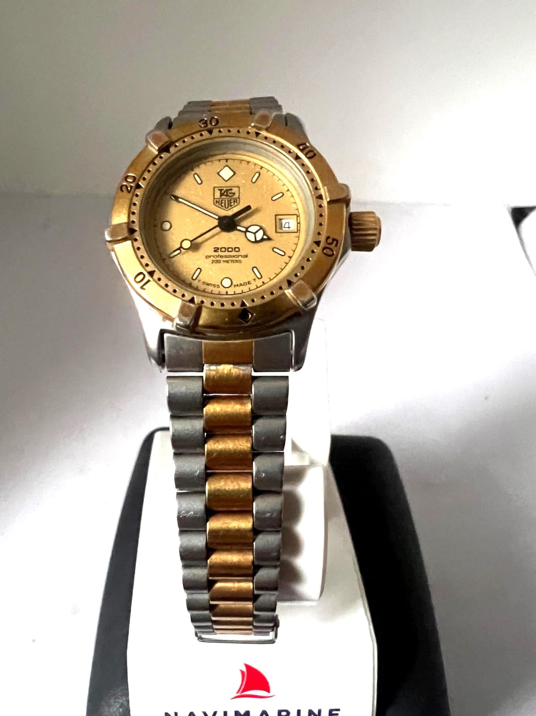 For Women's Gold Color Vintage Tag Heuer Professional Watch. - Etsy