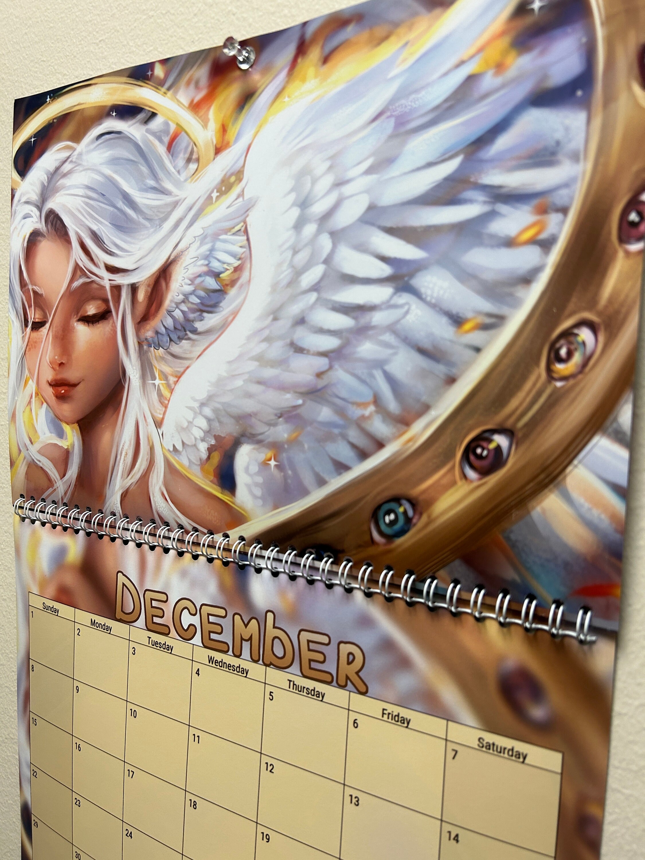 Fantasy Art 2024 Calendar Anime Mermaid Fairy Fantasy Manga Digital Art -  Etsy Hong Kong