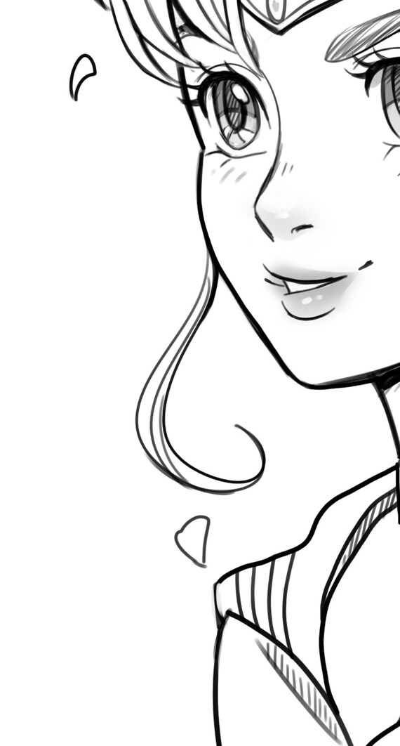 Sailor Jupiter Anime Printable PDF Sailor Scouts Moon Adult Coloring Page  Download Coloring Book - Etsy