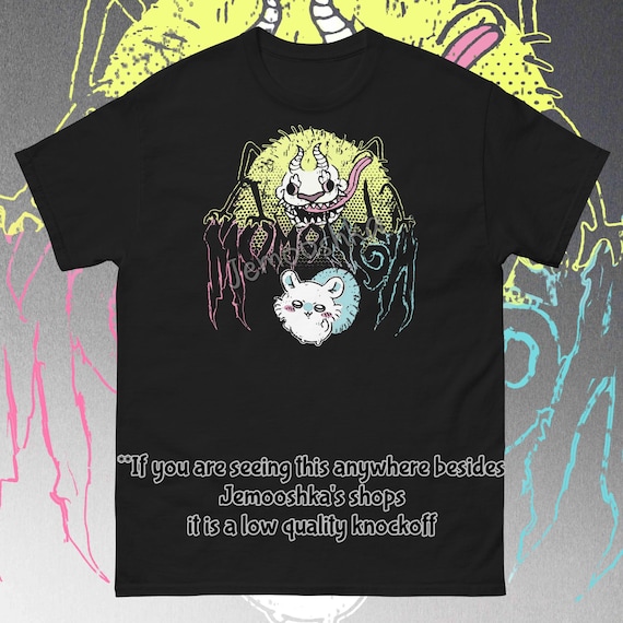 Colorful Metal Momonga Dekatsuyo T Shirt Chiikawa - Etsy