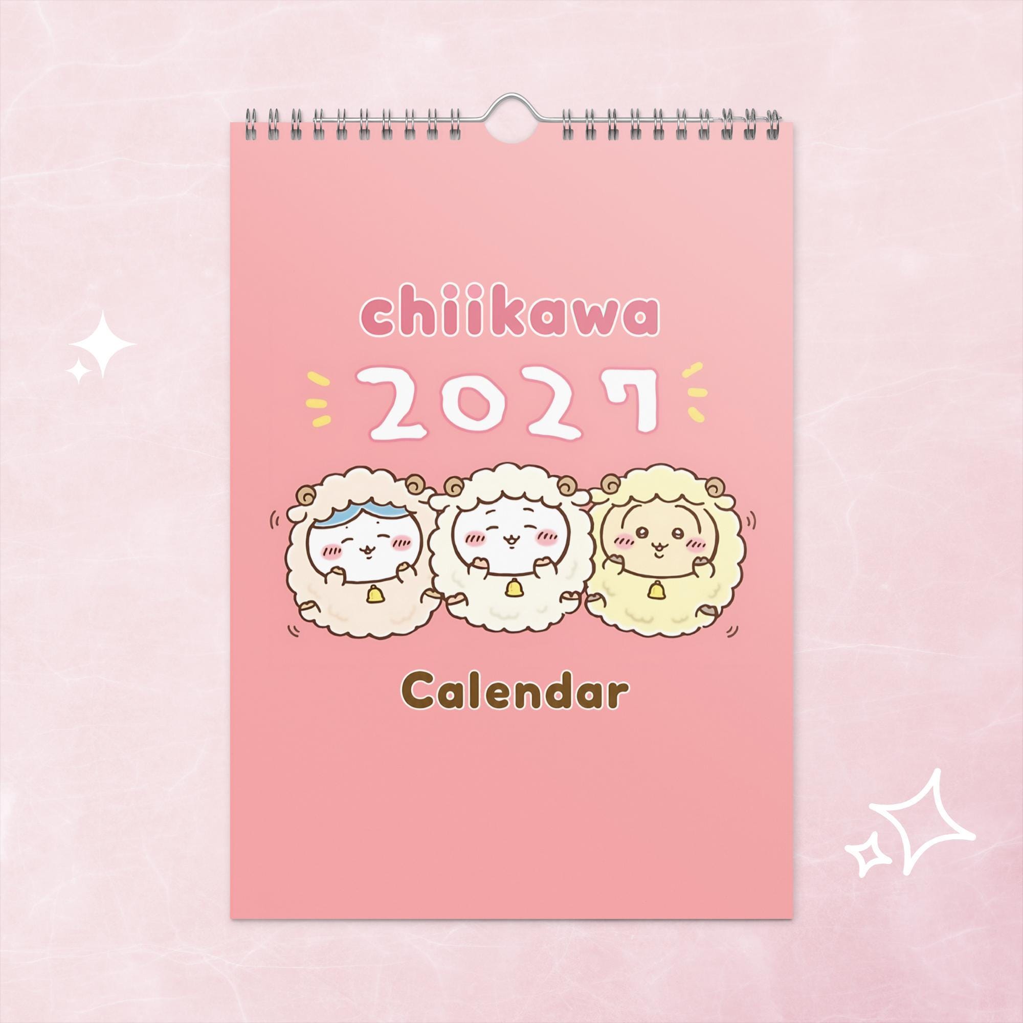 R*読様 calendar Chiikawa Calendar - Etsy