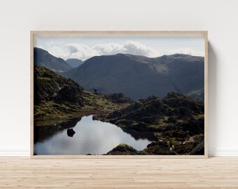 Haystacks, The Lake District, Photographic Print