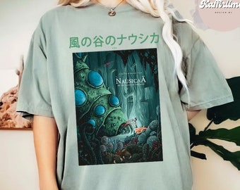 Comfort Colors Nausicaä T-Shirt, Ghibli T-Shirt, Hayao Miyazaki, Studio Ghibli Geschenk, Nausicaä, kushana, teto, kushana, Nausicaä Shirt