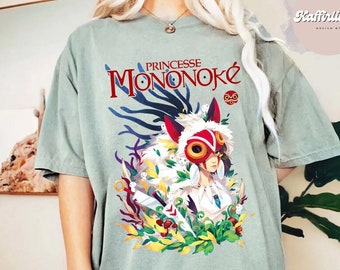 ヴィンテージ 1997 もののけ姫 アニメ Tシャツ L - Etsy 日本