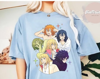Howl 6 Moments Shirt, Howl's Moving Castle T-Shirt, Howl T-Shirt, Ghibli Shirt, Hayao Miyazaki, Studio Ghibli Gift,Anime Howls Moving Castle