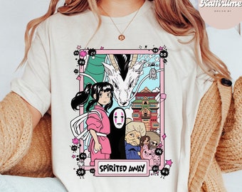 Spirited Away Shirt, Ghibli Shirt, Hayao Miyazaki, Studio Ghibli Gift, Totoro Shirt, Ghibli Sweatshirt, No Face, Spirited away T-Shirt
