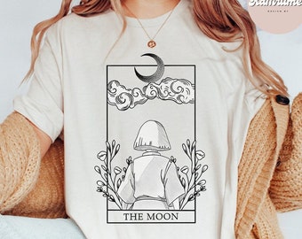The Moon Haku Spirited Away T-Shirt, No Face, Spirited away, Studio Ghibli T-Shirt,Totoro Shirt, Studio Ghibli Fans Shirt, Miyazaki Hayao