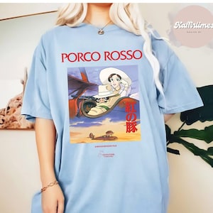 Porco rosso shirt - Etsy 日本