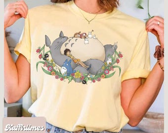 My Neighbor Totoro Shirt: Studio Ghibli Anime Tee