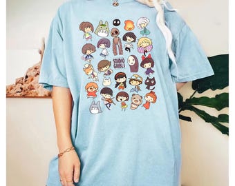 Vintage Totoro-T-shirt, My Neighbor Totoro, Studio Ghibli-T-shirt, Ghibli-shirt, Hayao Miyazaki, Studio Ghibli-cadeau, T-shirt Anime Totoro