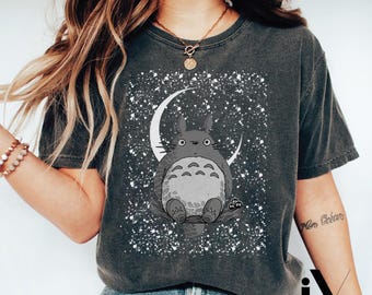 Vintage Totoro-T-shirt, My Neighbor Totoro, Studio Ghibli-T-shirt, Ghibli-shirt, Hayao Miyazaki, Studio Ghibli-cadeau, T-shirt Anime Totoro