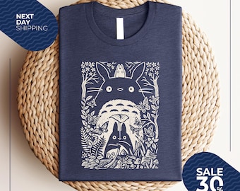 Vintage Totoro-T-shirt, My Neighbor Totoro, Studio Ghibli-T-shirt, Ghibli-shirt, Hayao Miyazaki, Studio Ghibli-cadeau, T-shirt Anime Totoro