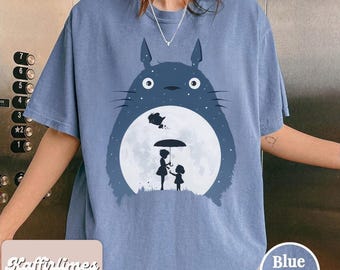 Vintage Totoro Shirt: Studio Ghibli Anime Y2K Movie Tee