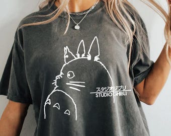 Vintage Totoro T-Shirt, My Neighbor Totoro, Studio Ghibli T-Shirt, Ghibli Shirt, Hayao Miyazaki, Studio Ghibli Gift, Anime Totoro T-Shirt