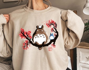 Vintage Totoro T-Shirt, My Neighbor Totoro, Studio Ghibli T-Shirt, Ghibli Shirt, Hayao Miyazaki, Studio Ghibli Gift, Anime Totoro T-Shirt