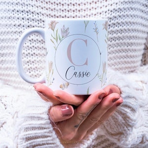 Personalized coffee mugs, personalized mug, personalized gifts for her, Lily mug, Lily mugs, Lily flower mug