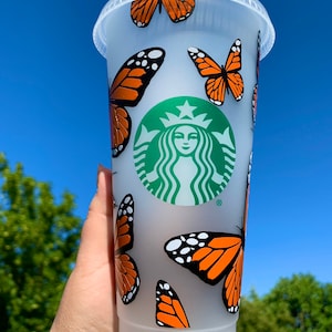 Butterflies Starbucks Cold Cup Valentine's Gift Bundle – Texas