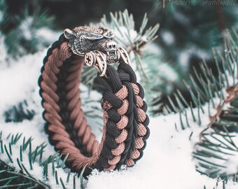 Brown Bear 2018 - Paracord bracelet with Exclusive bronze buckle